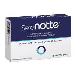 Specchiasol Serenotte 30 compresse - Integratore per addormentamento