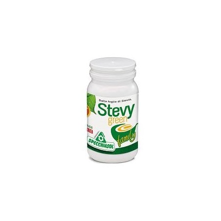 Specchiasol Stevygreen Family 250 g - Dolcificante a base di stevia Specchiasol Stevygreen Family 250 g - Dolcificante a base di stevia