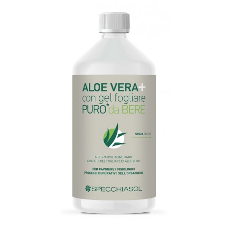 Specchiasol Succo Aloe vera + puro da bere 1 litro