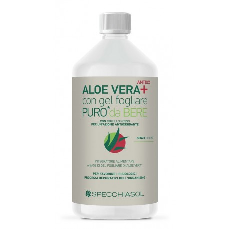 Specchiasol Aloe Vera + puro da bere 1 litro
