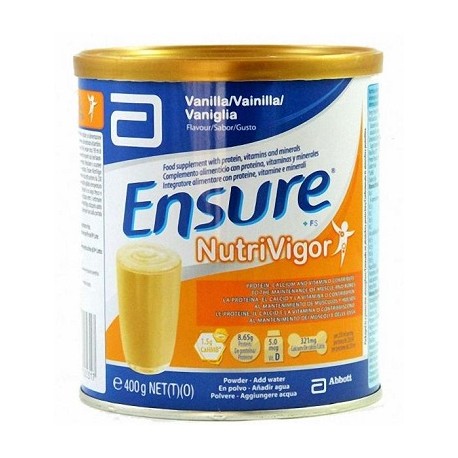 Ensure NutriVigor integratore ricostituente gusto vaniglia 400 g
