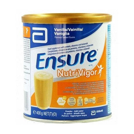 Ensure  NutriVigor integratore ricostituente gusto vaniglia 400 g