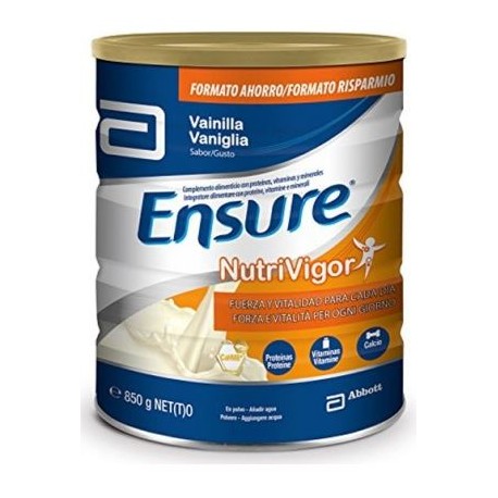 Ensure Nutrivigor integratore ricostituente aroma vaniglia polvere 850 g