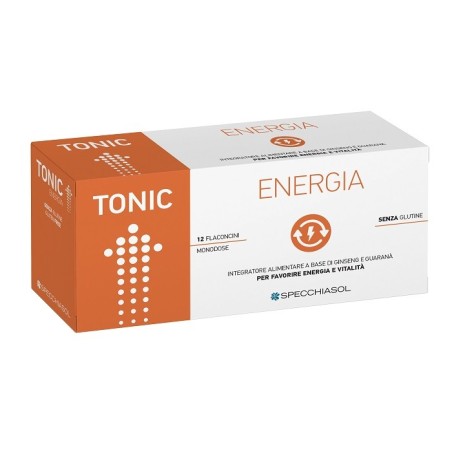 Specchiasol Tonic Energia 12 flaconcini - Integratore tonico energizzante Specchiasol Tonic Energia 12 flaconcini - Integratore tonico energizzante