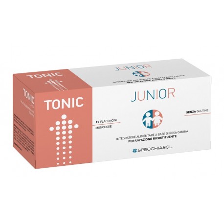Specchiasol Tonic Junior 12 flaconcini - Integratore ricostituente per bambini