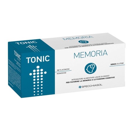 Specchiasol Tonic Memoria 12 flaconcini - Integratore per la memoria Specchiasol Tonic Memoria 12 flaconcini - Integratore per la memoria