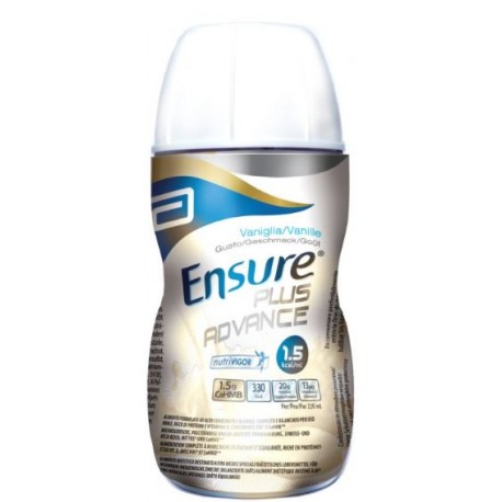 Ensure Plus Advance integratore ipercalorico gusto vaniglia 4 x 220 ml