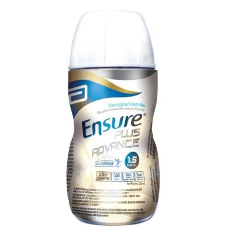 Ensure Plus Advance integratore ipercalorico gusto vaniglia 4 x 220 ml Ensure Plus Advance integratore ipercalorico gusto vaniglia 4 x 220 ml