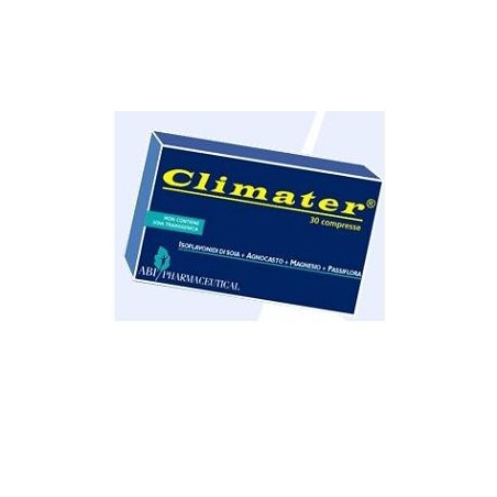 ABI Pharmaceutical Climater integratore per climaterio pre-menopausa 30 compresse ABI Pharmaceutical Climater integratore per climaterio pre-menopausa 30 compresse