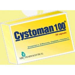 ABI Pharmaceutical Cystoman 100 integratore per apparato urinario 30 capsule