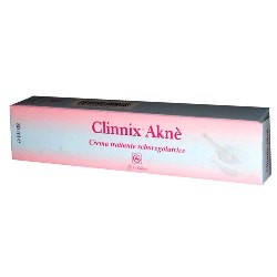 Clinnix Aknè Crema seboregolatrice antimicrobica punti neri, punti bianchi pustole 30 ml