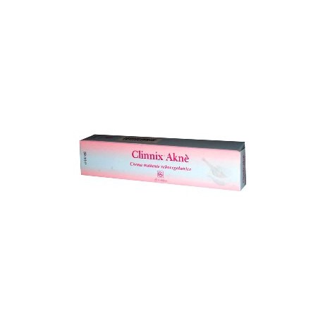 Clinnix Aknè Crema seboregolatrice antimicrobica punti neri, punti bianchi pustole 30 ml