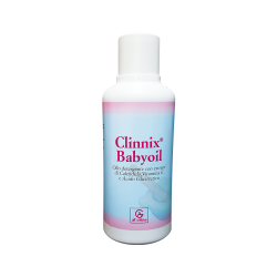 Clinnix Babyoil Detergente oleoso emolliente anti-prurito per bambini 500 ml
