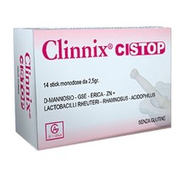 Clinnix Cistop integratore per vie urinarie 14 bustine stick pack monodose