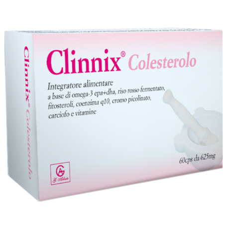 Clinnix Colesterolo integratore per il controllo del colesterolo nel sangue 60 capsule