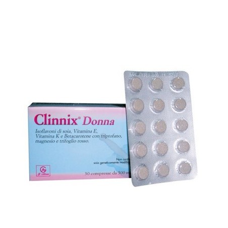 Clinnix Donna integratore per la donna in menopausa 30 compresse Clinnix Donna integratore per la donna in menopausa 30 compresse