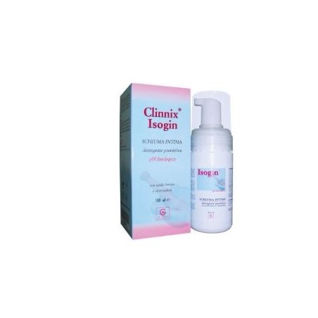 Clinnix Isogin Schiuma intima, detergente e protettiva pH fisiologico 100 g Clinnix Isogin Schiuma intima, detergente e protettiva pH fisiologico 100 g