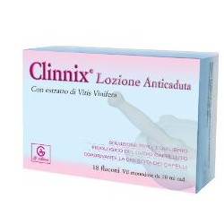 Clinnix Lozione Anticaduta dei capelli riequilibrante del cuoio capelluto 18 fiale