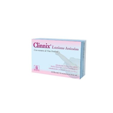 Clinnix Lozione Anticaduta dei capelli riequilibrante del cuoio capelluto 18 fiale Clinnix Lozione Anticaduta dei capelli riequilibrante del cuoio capelluto 18 fiale