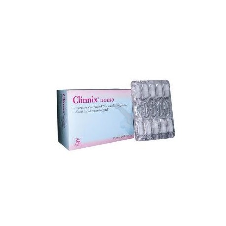Clinnix Uomo integratore antiossidante per il benessere maschile 50 capsule