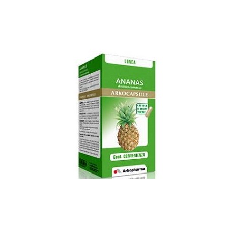 Arkocapsule Ananas gambo integratore drenante proteolitico 45 capsule Arkocapsule Ananas gambo integratore drenante proteolitico 45 capsule