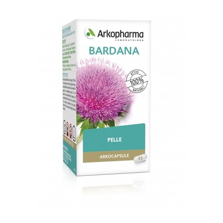 Arkocapsule Bardana integratore naturale depurativo bio per la pelle 45 capsule