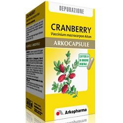 Arkocapsule Cranberry integratore per il drenaggio dei liquidi corporei 45 capsule