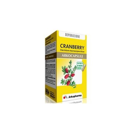 Arkocapsule Cranberry integratore per il drenaggio dei liquidi corporei 45 capsule Arkocapsule Cranberry integratore per il drenaggio dei liquidi corporei 45 capsule