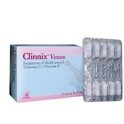 Clinnix Venos integratore per il benessere delle vene con bioflavonoidi 50 capsule
