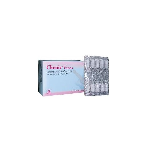 Clinnix Venos integratore per il benessere delle vene con bioflavonoidi 50 capsule