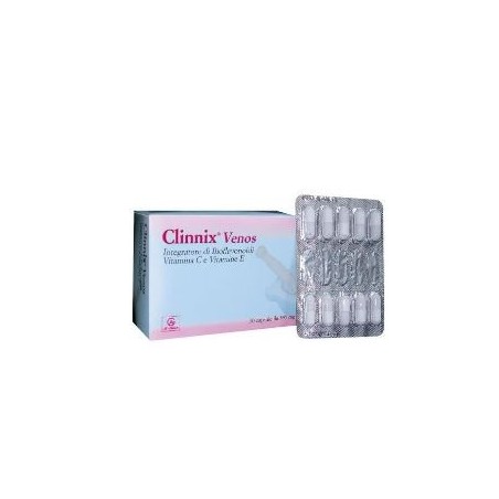 Clinnix Venos integratore per il benessere delle vene con bioflavonoidi 50 capsule