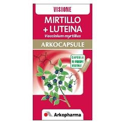 Arkocapsule Mirtillo + Luteina integratore per benessere degli occhi 45 capsule