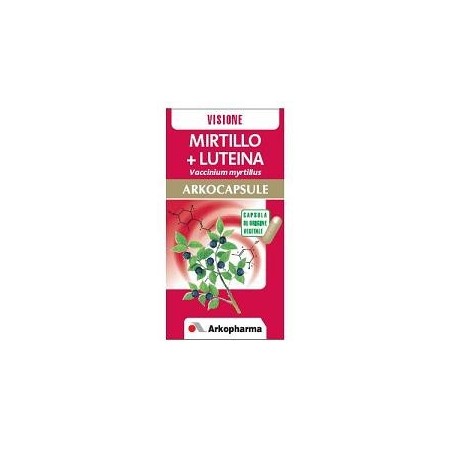 Arkocapsule Mirtillo + Luteina integratore per benessere degli occhi 45 capsule Arkocapsule Mirtillo + Luteina integratore per benessere degli occhi 45 capsule