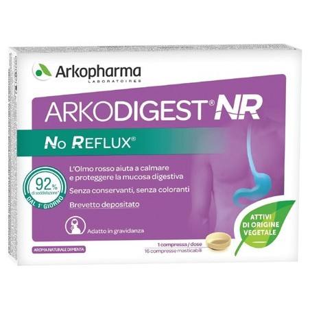 Arkopharma Arkodigest Noreflux integratore naturale digestivo 16 compresse Arkopharma Arkodigest Noreflux integratore naturale digestivo 16 compresse