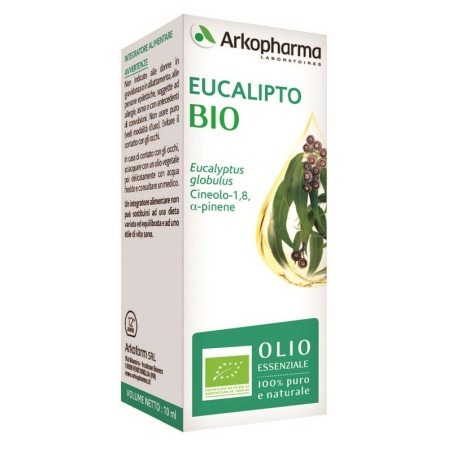 Arkopharma Arkoessentiel Eucaliptus olio essenziale biologico 100% puro 10 ml Arkopharma Arkoessentiel Eucaliptus olio essenziale biologico 100% puro 10 ml