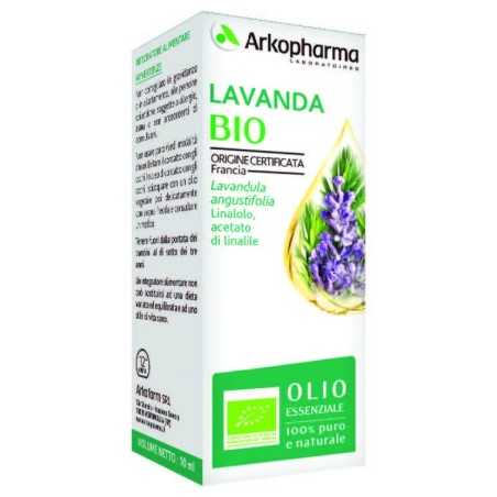 Arkopharma Arkoessentiel Lavanda olio essenziale BIO 100% puro 10 ml Arkopharma Arkoessentiel Lavanda olio essenziale BIO 100% puro 10 ml