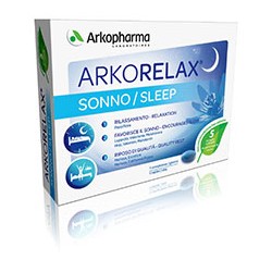 Arkopharma Arkorelax Sonno/Sleep integratore calmante per sonni sereni 30 compresse