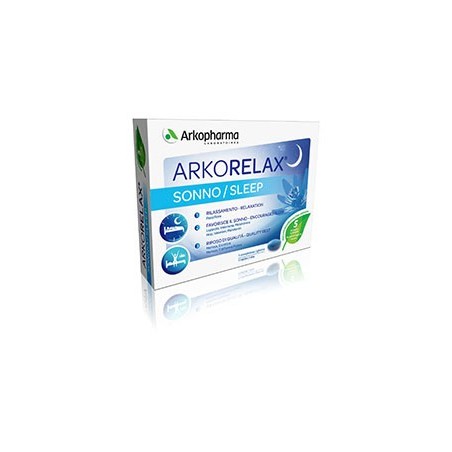 Arkopharma Arkorelax Sonno/Sleep integratore calmante per sonni sereni 30 compresse Arkopharma Arkorelax Sonno/Sleep integratore calmante per sonni sereni 30 compresse
