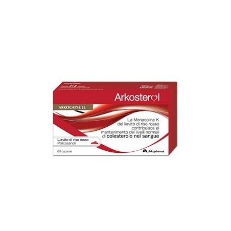 Arkopharma Arkosterol integratore per il colesterolo 60 capsule Arkopharma Arkosterol integratore per il colesterolo 60 capsule