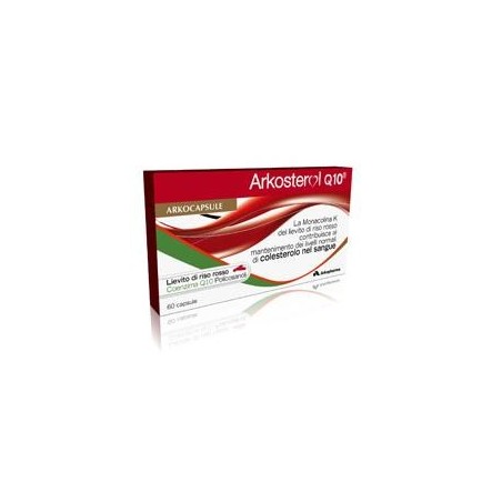 Arkopharma Arkocapsule Arkosterol Q10 integratore per il colesterolo 60 capsule Arkopharma Arkocapsule Arkosterol Q10 integratore per il colesterolo 60 capsule