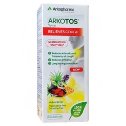 Arkopharma Arkotos Sciroppo contro la tosse secca e grassa 140 ml