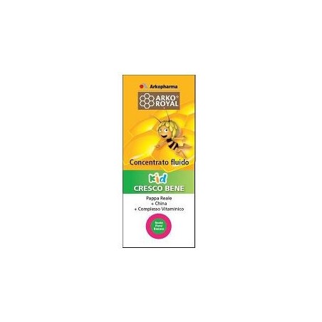 Arkopharma Arko Royal Kid Cresco Bene Concentrato ricostituente per bambini 150 ml Arkopharma Arko Royal Kid Cresco Bene Concentrato ricostituente per bambini 150 ml