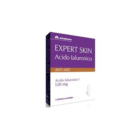Arkopharma Expert Skin Acido Ialuronico integratore anti-età 30 capsule