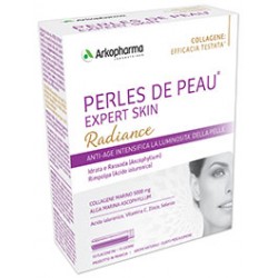 Arkopharma Expert Skin Perles de Peau Radiance integratore di collagene 10 flaconcini