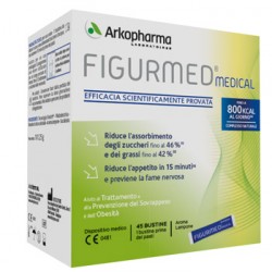 Figurmed Medical Integratore per Sovrappeso e Obesità 45 Bustine