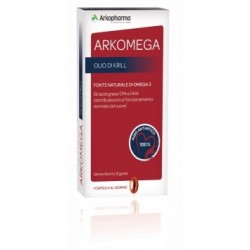 Arkopharma Olio di Krill 30 capsule - Integratore di Omega 3 per il cuore