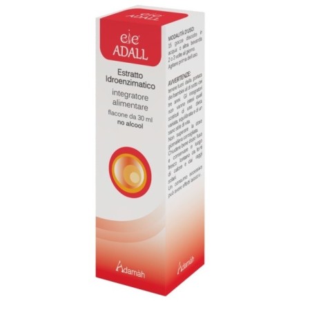 Adamah EIE Adall estratto idroenzimatico per benessere di naso e gola 30 ml Adamah EIE Adall estratto idroenzimatico per benessere di naso e gola 30 ml