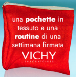Pochette Vichy con minisize in omaggio