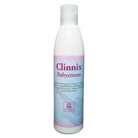 Clinnix Babycream crema emolliente protettiva per bambini 250 ml Clinnix Babycream crema emolliente protettiva per bambini 250 ml