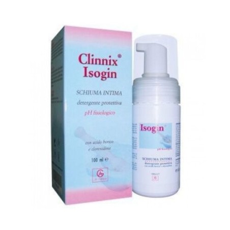 Detskin Isogin Schiuma intima detergente ginecologica protettiva 100 ml Detskin Isogin Schiuma intima detergente ginecologica protettiva 100 ml